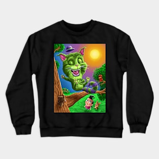 Crazy Cat Crewneck Sweatshirt